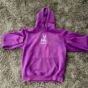 PRIMITIVE X DRAGONBALL Z purple hoodie